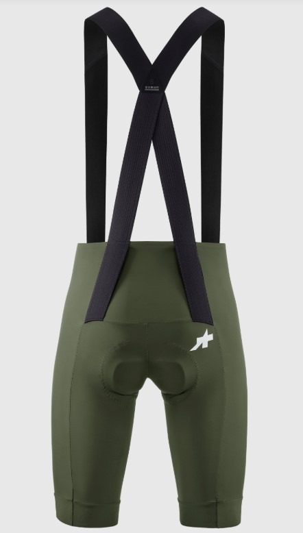 Assos mille bib grøn bag